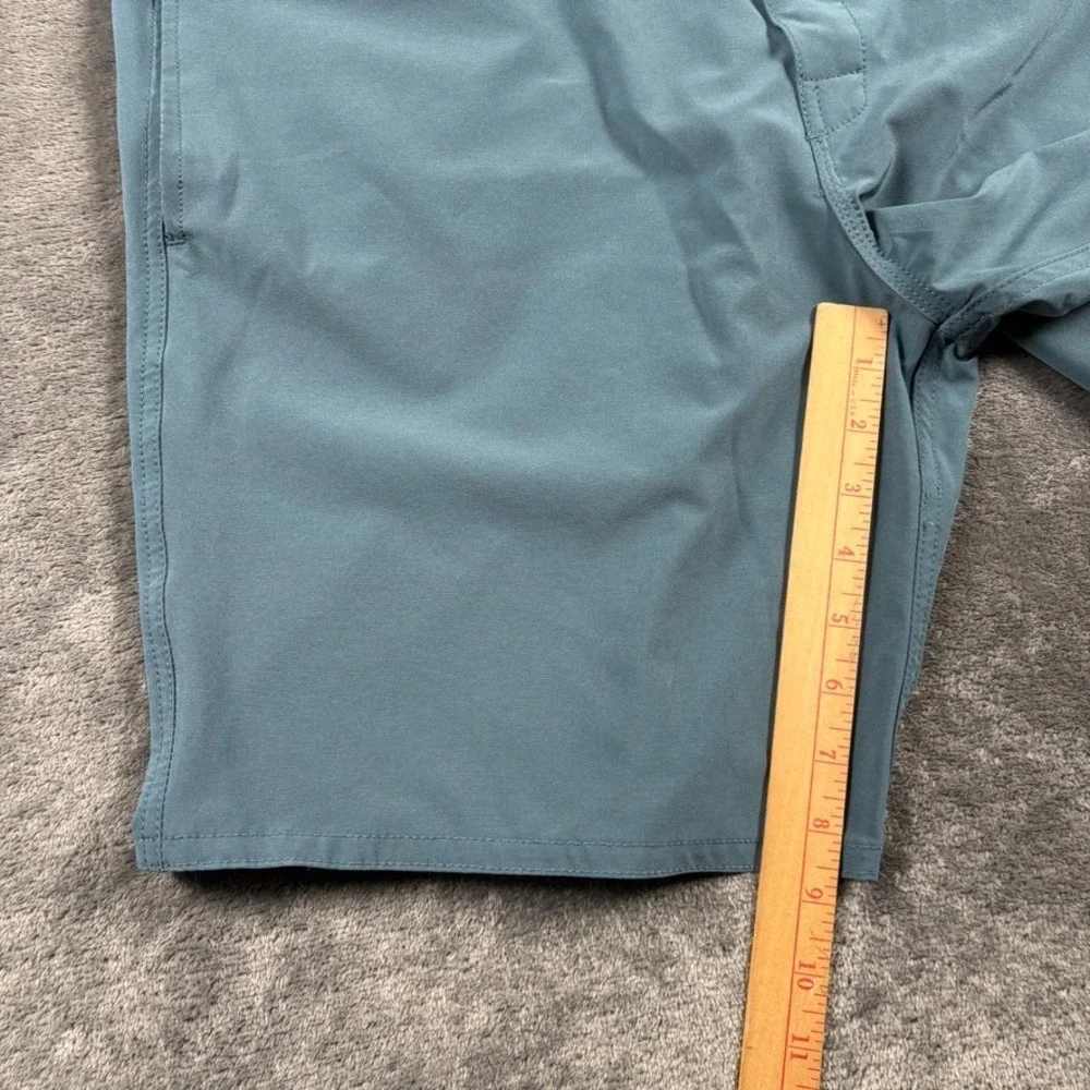 Birdwell Beach Britches Shorts Mens 36 Blue Back Pocket Surf Board Swim Trunks
